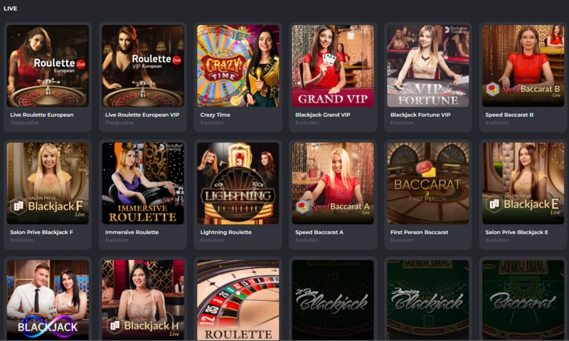 casinobello games page
